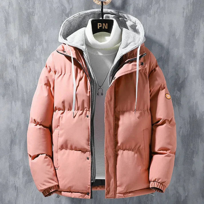 Veste D’Hiver avec Capuche Et Fermeture Zippée pour Homme | Idéal pour L’Hiver