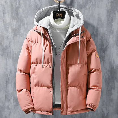 Veste D’Hiver avec Capuche Et Fermeture Zippée pour Homme | Idéal pour L’Hiver