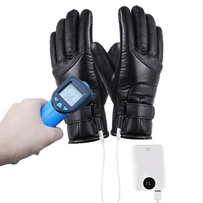 Gants Chauffants Rechargeables avec Fonction Écran Tactile pour Adultes | Idéal pour Les Activités Extérieures