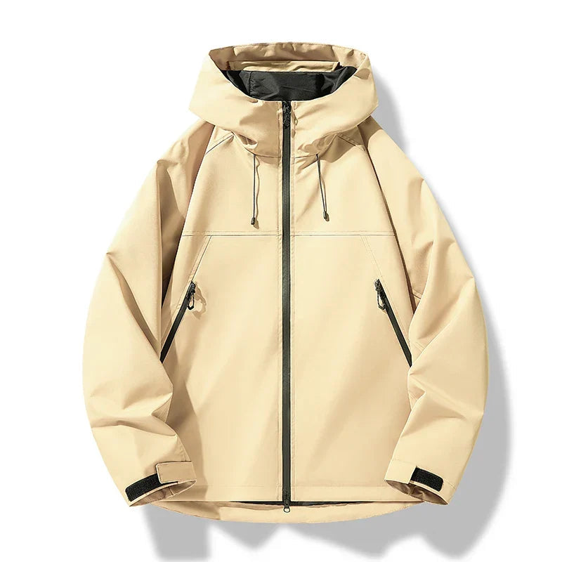 Veste à capuche avec poches zippées pour hommes