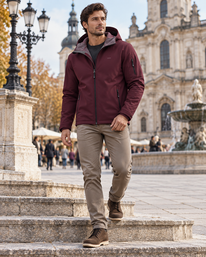Veste à capuche pour hommes