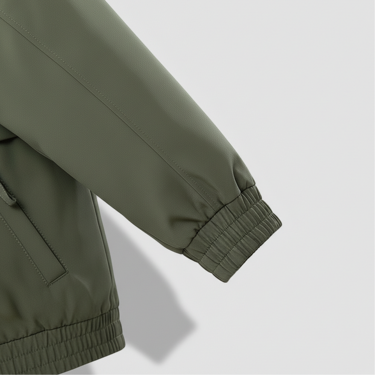 Veste bomber à col chemise pour hommes