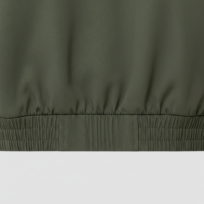 Veste bomber à col chemise pour hommes