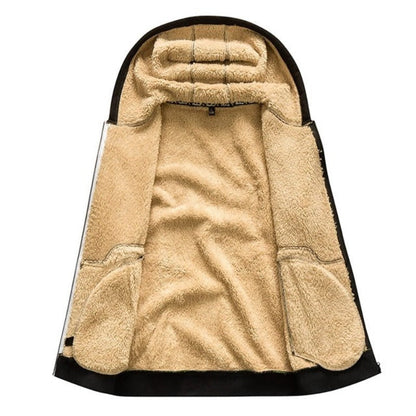 Veste zippée à capuche pour homme