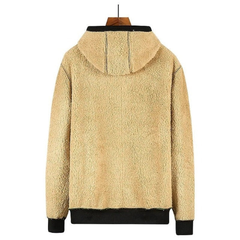 Veste zippée à capuche pour homme