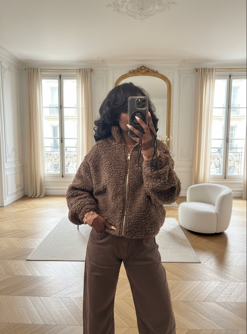 Veste zippée pour femmes