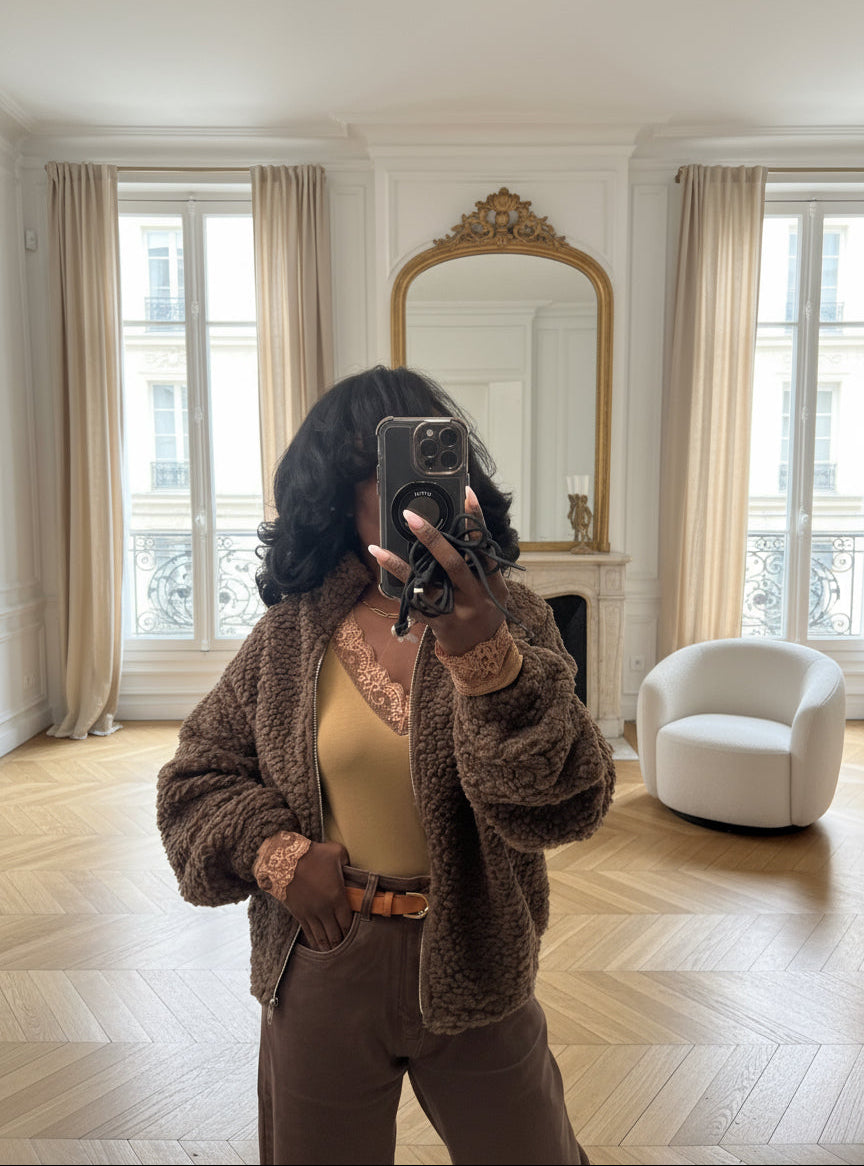 Veste zippée pour femmes