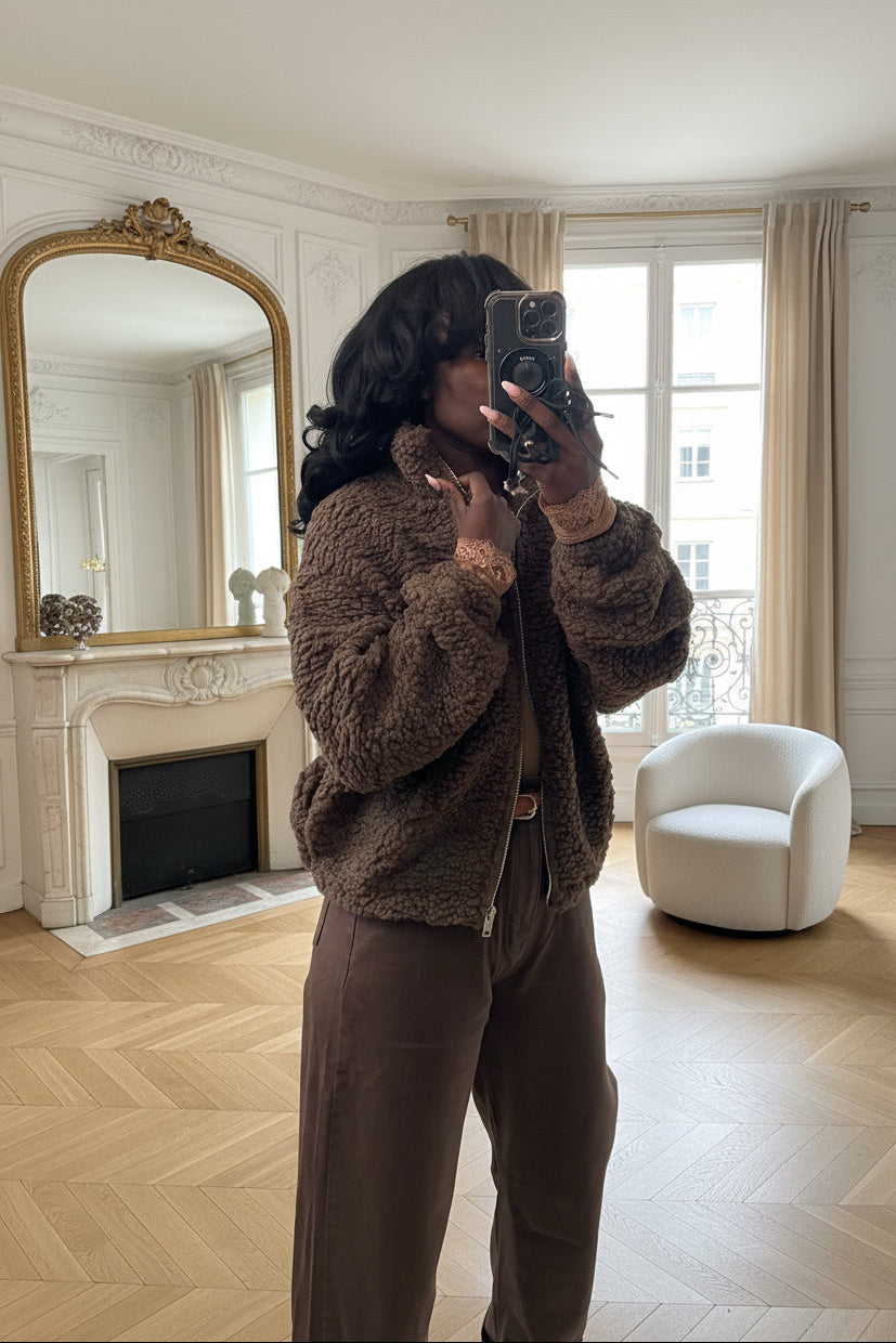 Veste zippée pour femmes
