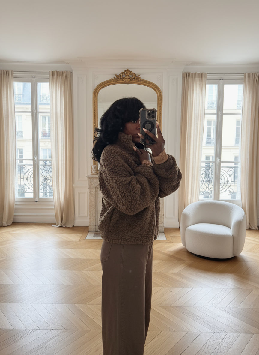 Veste zippée pour femmes