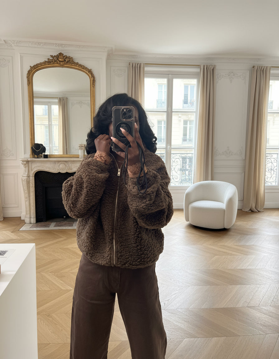 Veste zippée pour femmes