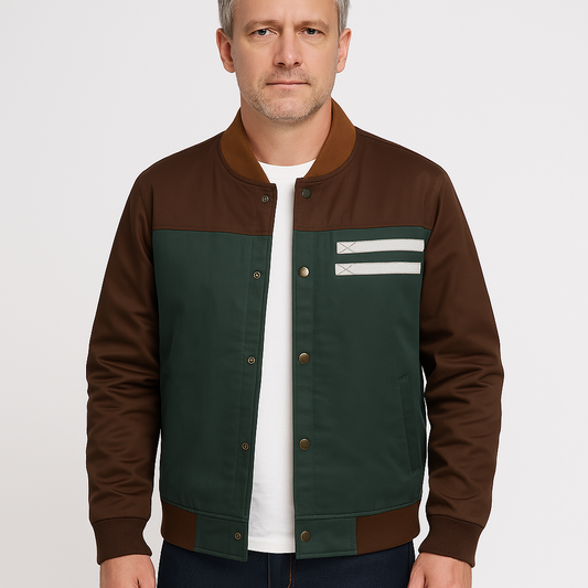 Veste De Transition Avec Finitions Côtelées Pour Homme | Idéal Pour La Mi-Saison