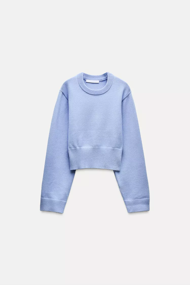 Pull à Manches Longues avec Col Rond pour Femme | Idéal pour Tenues Quotidiennes