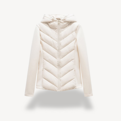 Veste matelassée à capuche pour femmes