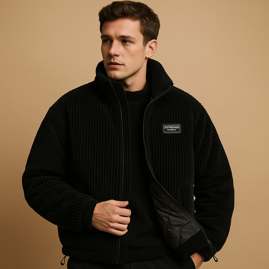 Veste Matelassée pour Homme avec Coupe Décontractée | Idéale pour L’Automne Et L’Hiver