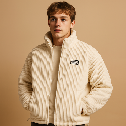 Veste Matelassée pour Homme avec Coupe Décontractée | Idéale pour L’Automne Et L’Hiver