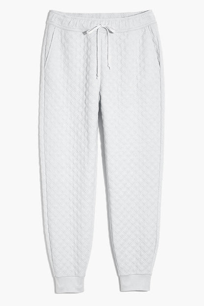 Ensemble Deux Pièces Avec Hoodie Matelassé Et Joggers Pour Femmes | Idéal Pour Usage Quotidien Et Loisirs