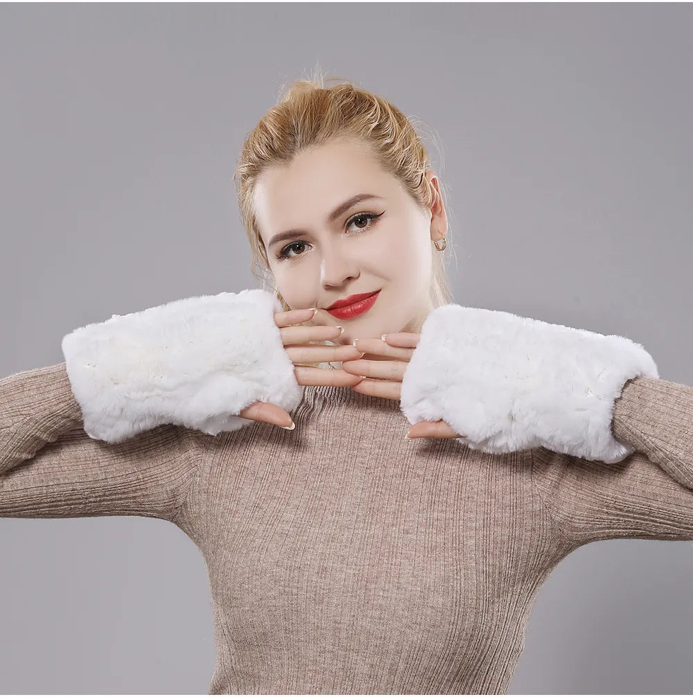 Gants Sans Doigts Hiver pour Femmes | Idéaux pour Le Quotidien Et Les Activités Extérieures