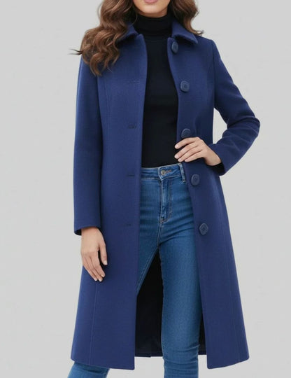 Manteau à col chemise pour femmes