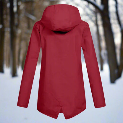 Veste à capuche avec coupe longue pour femme | Idéal pour les sorties en extérieur