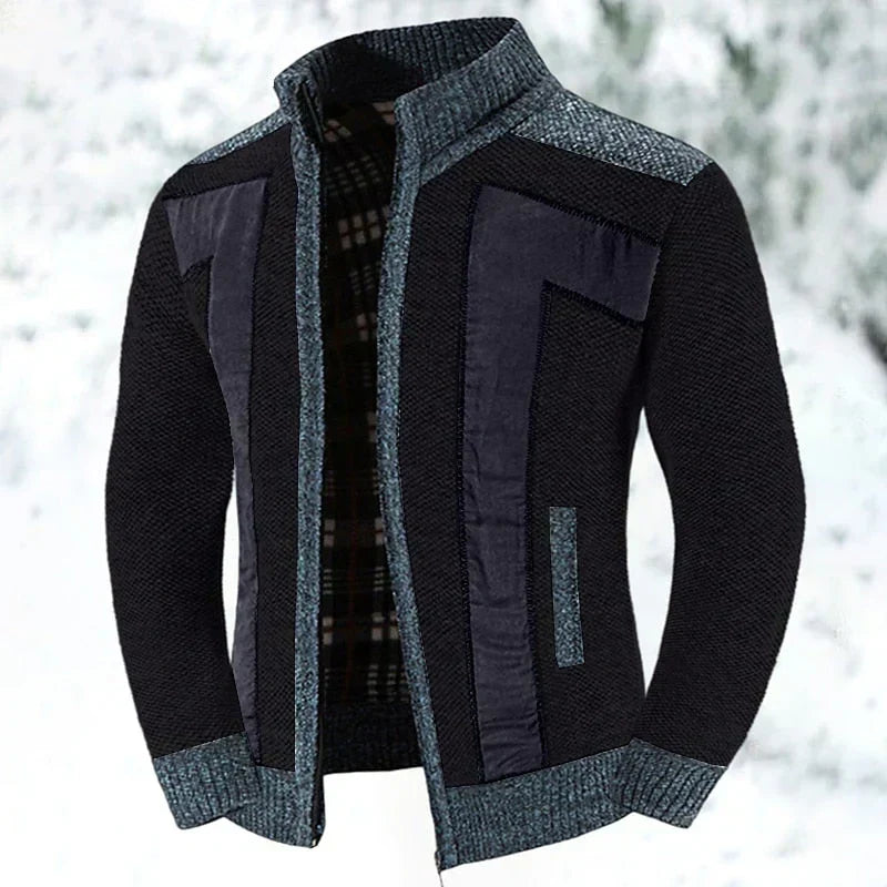 Gilet à col montant pour hommes