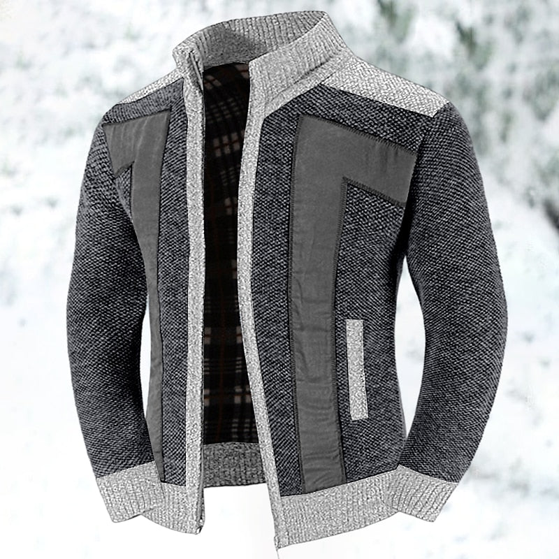 Gilet à col montant pour hommes