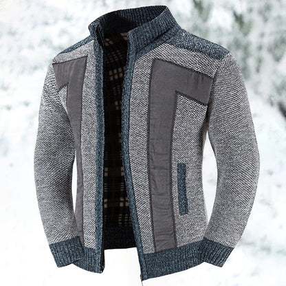 Gilet à col montant pour hommes