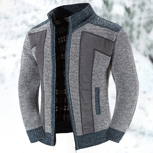 Gilet à col montant pour hommes