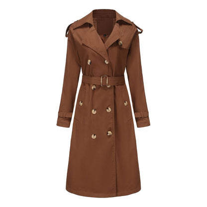 Trench-Coat Avec Ceinture Ajustable Pour Femme | Idéal Pour La Mi-Saison