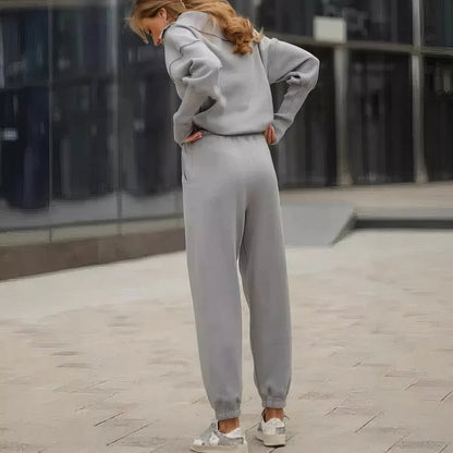 Ensemble Deux Pièces Avec Haut Décontracté Et Pantalon Jogger Pour Femme | Idéal pour un Usage Quotidien