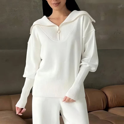 Ensemble Deux Pièces Avec Haut Décontracté Et Pantalon Jogger Pour Femme | Idéal pour un Usage Quotidien