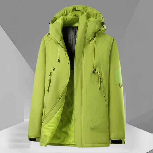 Veste D’Hiver avec Col Montant pour Homme | Idéale pour Les Journées Froides