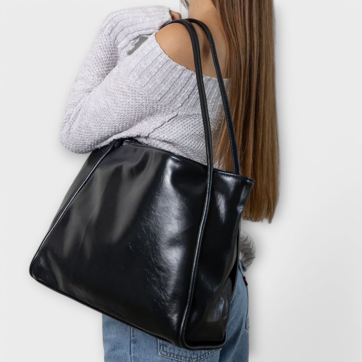 Sac À Main Structuré Avec Compartiments Intérieurs Et Anses Pour Femme | Idéal Pour Un Usage Quotidien