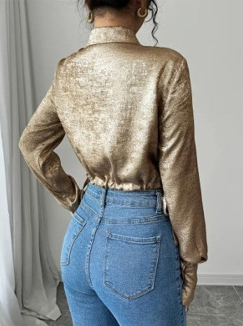 Blouse Portefeuille Avec Fermeture À Nouer Pour Femme | Idéale Pour Un Usage Quotidien