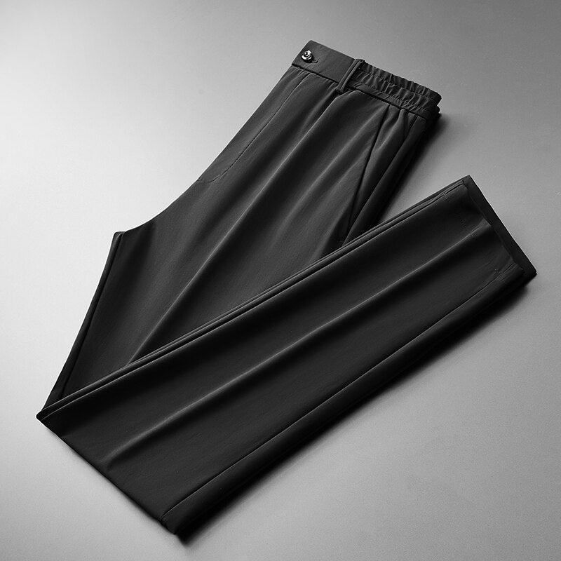 Pantalon Business Stretch avec Coupe Slim pour Homme | Idéal pour le Travail et les Réunions Professionnelles