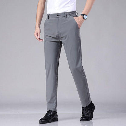 Pantalon Business Stretch avec Coupe Slim pour Homme | Idéal pour le Travail et les Réunions Professionnelles